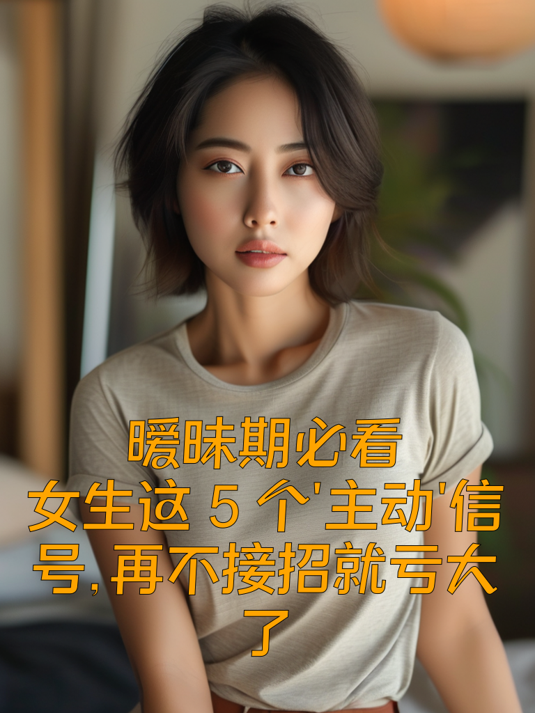 暧昧期必看！女生这5个'主动'信号，再不接招就亏大了