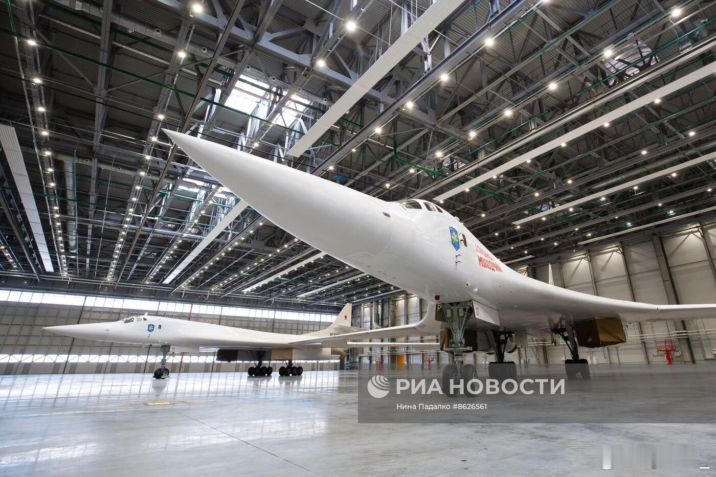 今年俄空天军接收了两架图-160M型轰炸机俄罗斯空天军