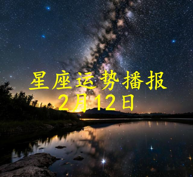 【日运】十二星座2025年2月12日运势播报