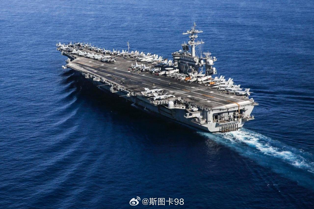 美国林肯号航母到底被击中没有？看到有人说，伊朗4枚高超音速导弹，2枚被拦截，两枚