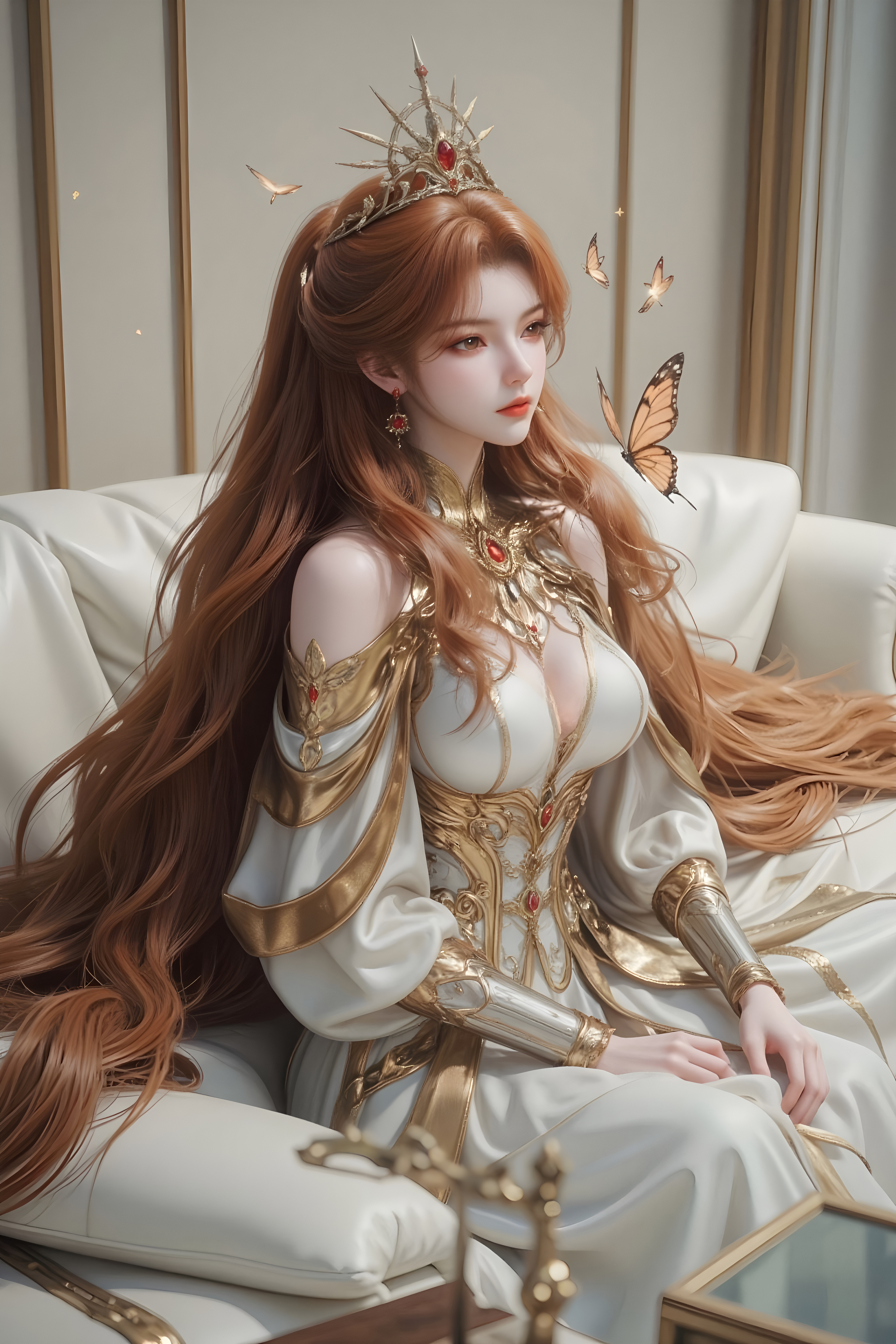 《斗罗大陆II绝世唐门》国漫女神壁纸：橘子怎么怀的霍雨浩的孩子呢？