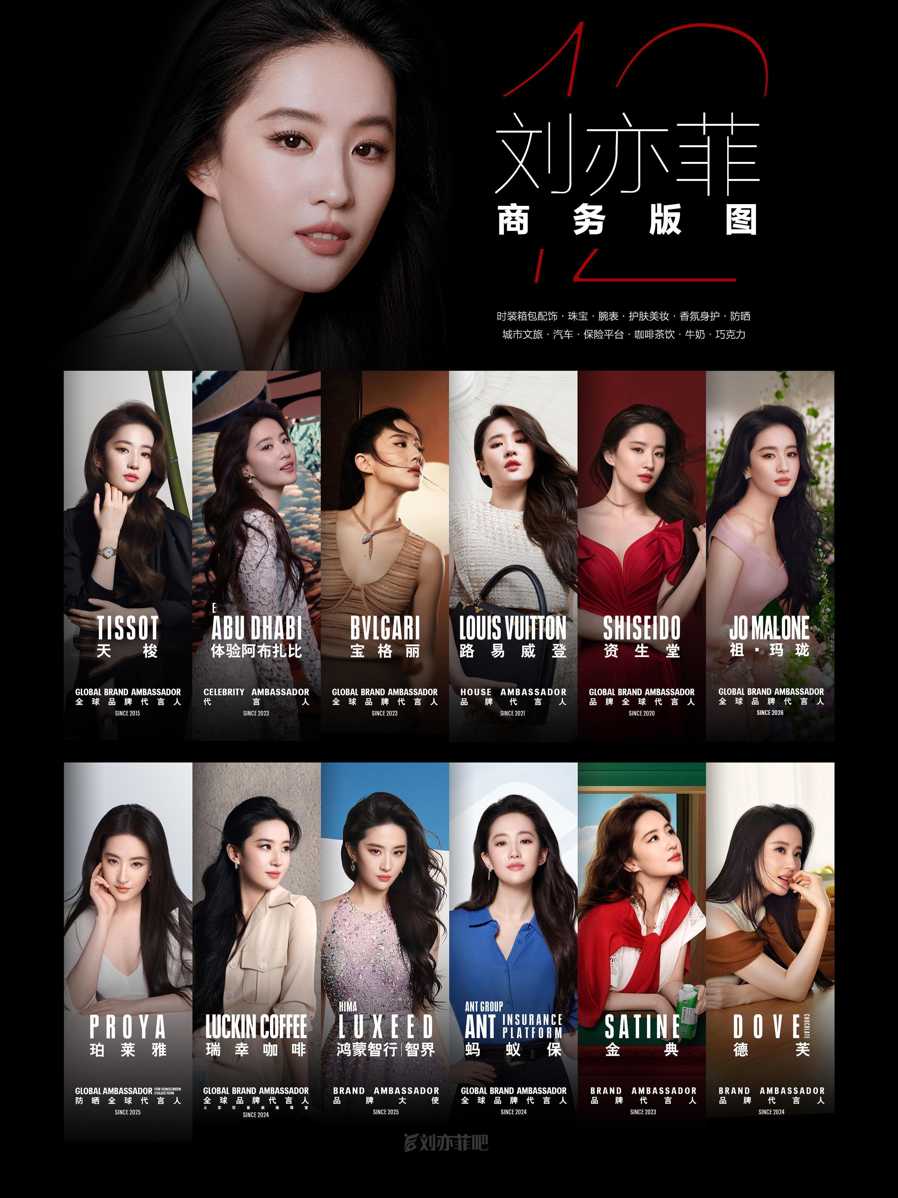 刘亦菲祖玛珑全球全线代言人的含金量就是这么爽歪歪