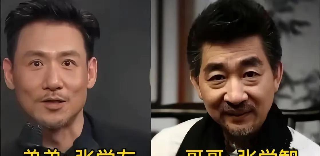 大家发现了吗？兄弟当中总是颜值高的那一个更出人头地：不论是任达华、张学友，也不论