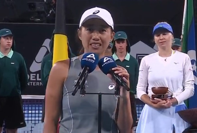 夺冠! 张帅: 很享受和西尼亚科娃并肩作战, 不管结果如何都快乐