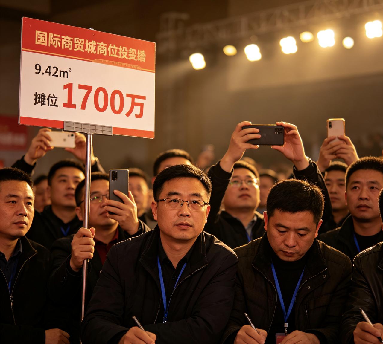 “真的能回本么？”7月1日报道，浙江义乌，国际商贸城的一间店铺拍出了天价。该商铺