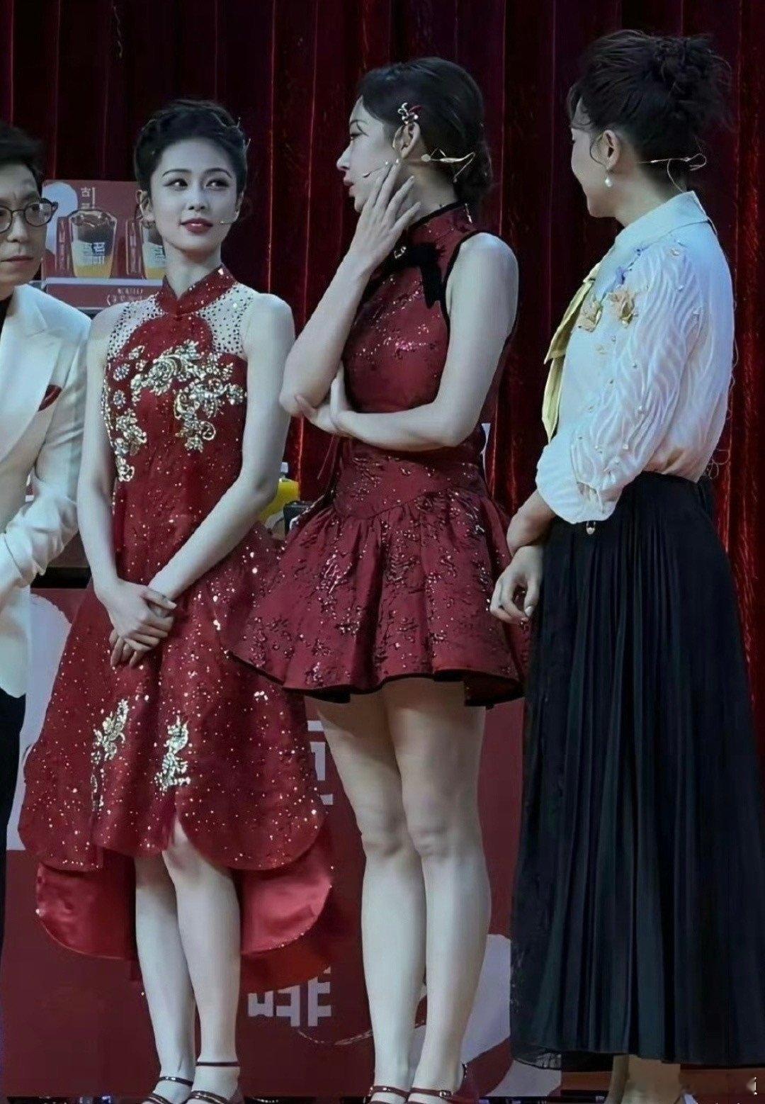 这才是真正的大腿，没有拉直，没有美颜