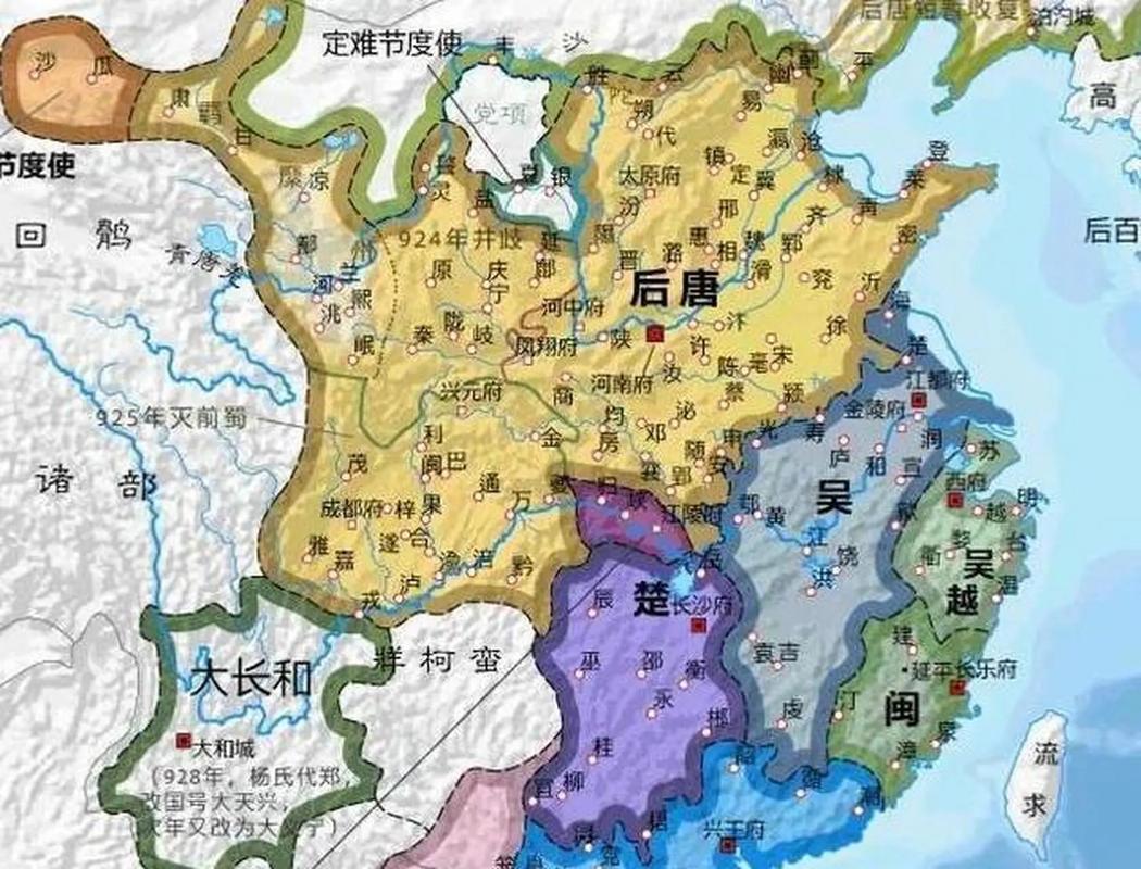 提起五代十国，个人首先想到的是后唐庄宗李存勖，他建立的后唐也是五代当中疆域最大的