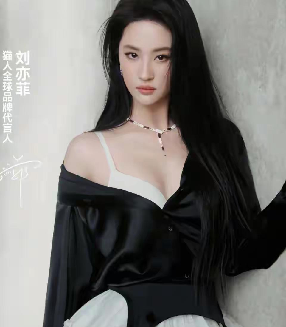 3月6号刘亦菲官宣成猫人全球代言人，这是她出道二十多年头回接内衣代言，直接冲上热