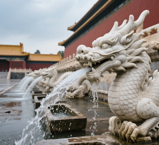 北京的一场暴雨,万万没想到，故宫火了！