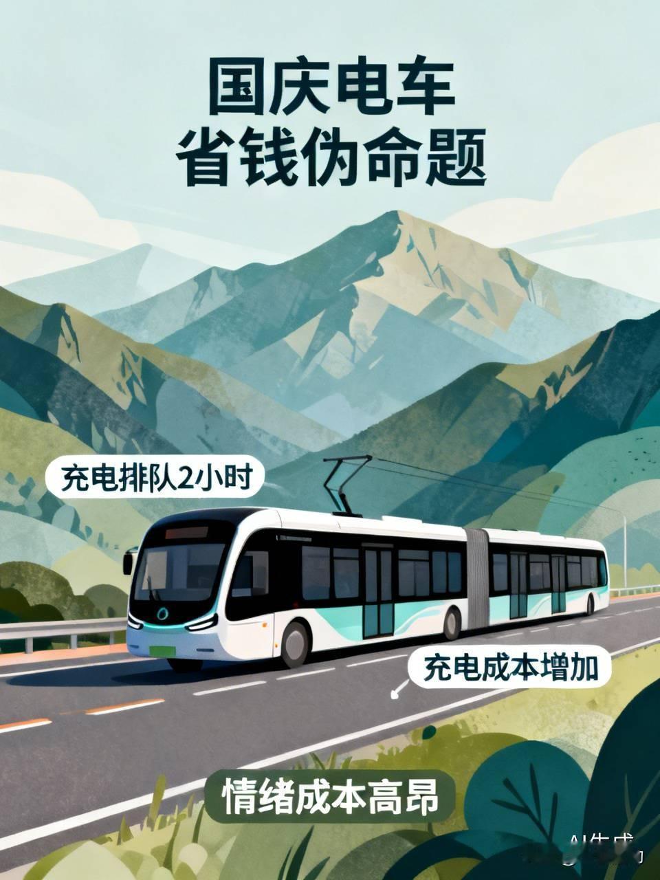 这个国庆告诉我们，私家车买电车为了省钱是一个伪命题！先不说其他，单论这个热闹非