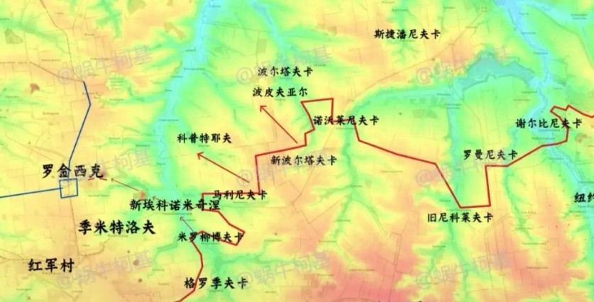 俄军一周内收入了二百多平方公里，一周顶去年好几个月了。现在估计会切入季米特洛夫