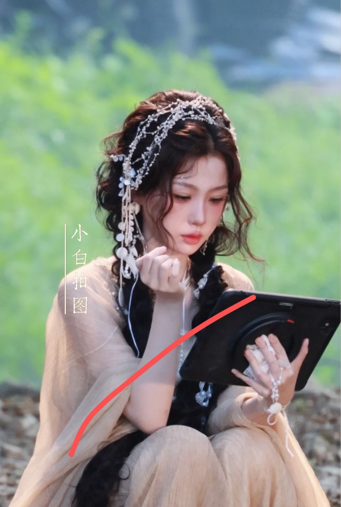 这次外景路透真的美绝了