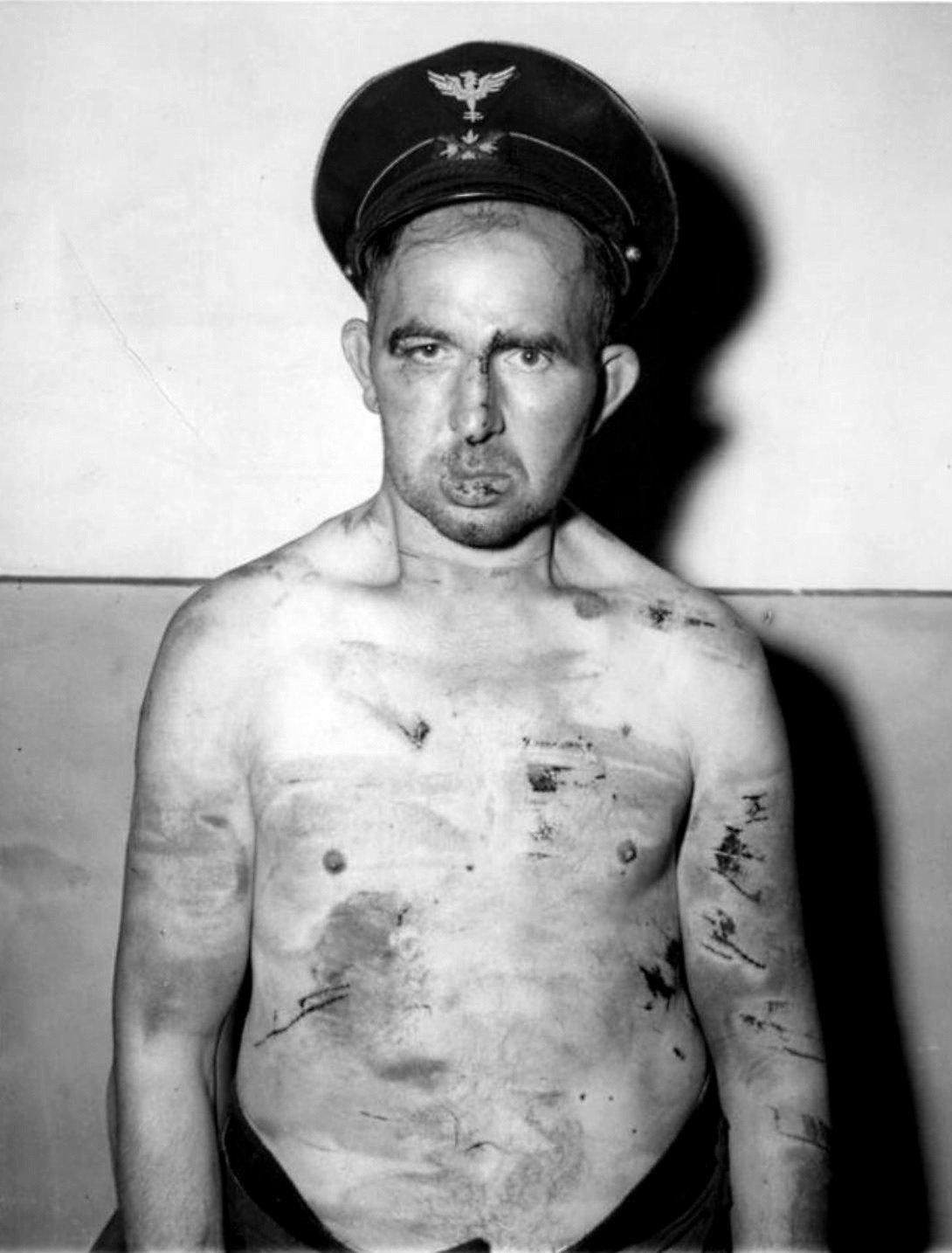 1944年，比利时奥洛伊-苏尔-维鲁安镇的镇长被抵抗组织“独立阵线”抓获并遭到殴