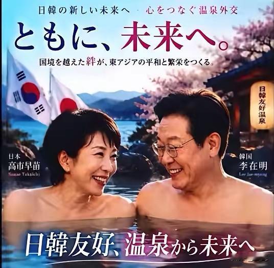 洗澡也能外交竹岛稳了归韩了都归李在明了