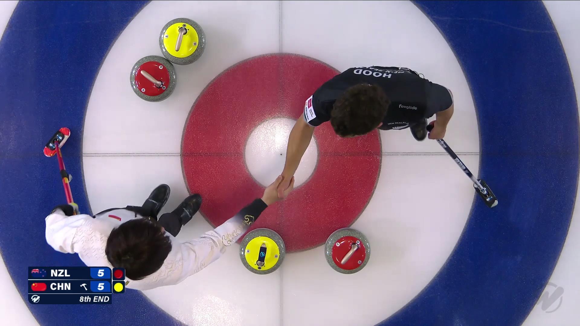 【很有感觉的一个截图】中国队本次奥运资格赛除了打荷兰，目前其它其它场次全都提前握