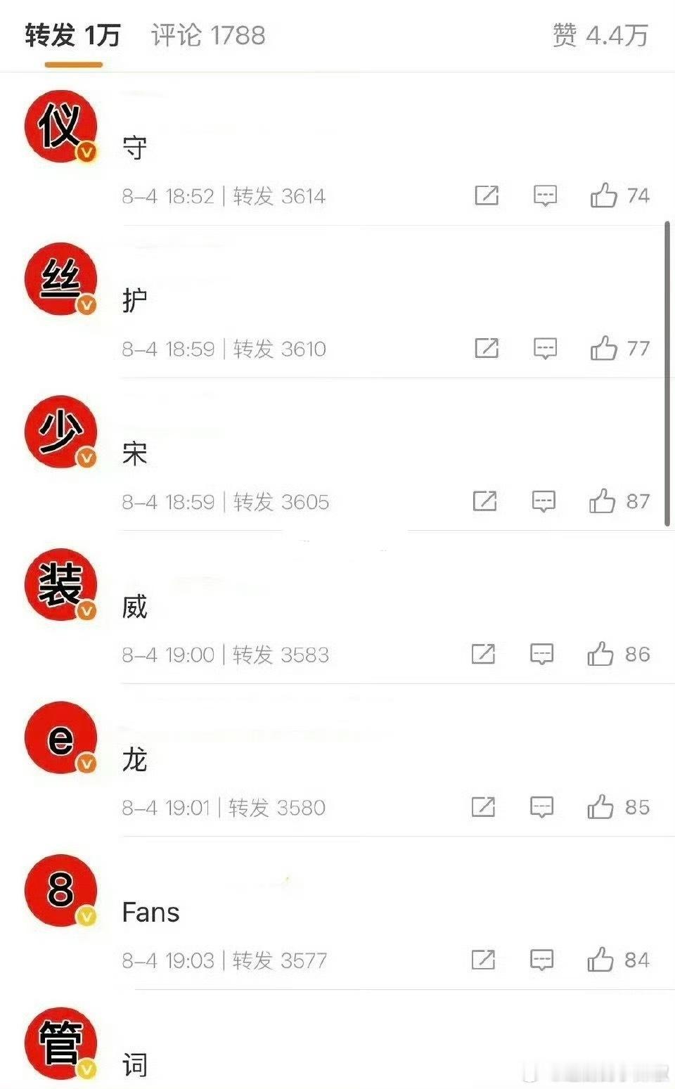 好幼稚，非要这么对话[笑着哭]​​​