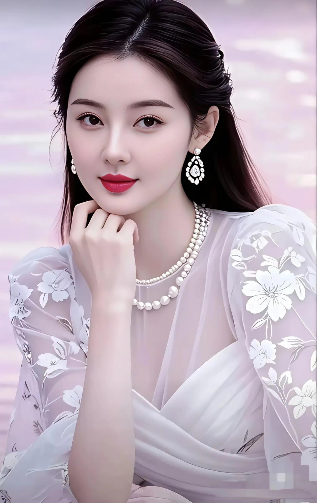 温柔优雅，花仙子般的美人🌸✨