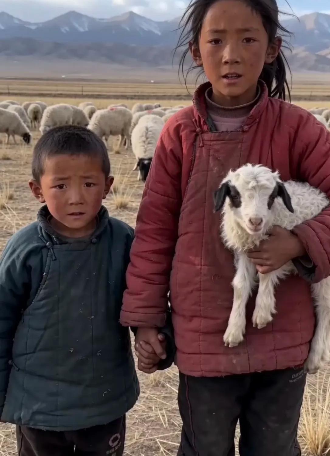 爸爸不在了，妈妈也离开了这个家，再也没有回来。弟弟还小就要跟我一起吃苦，我会学着