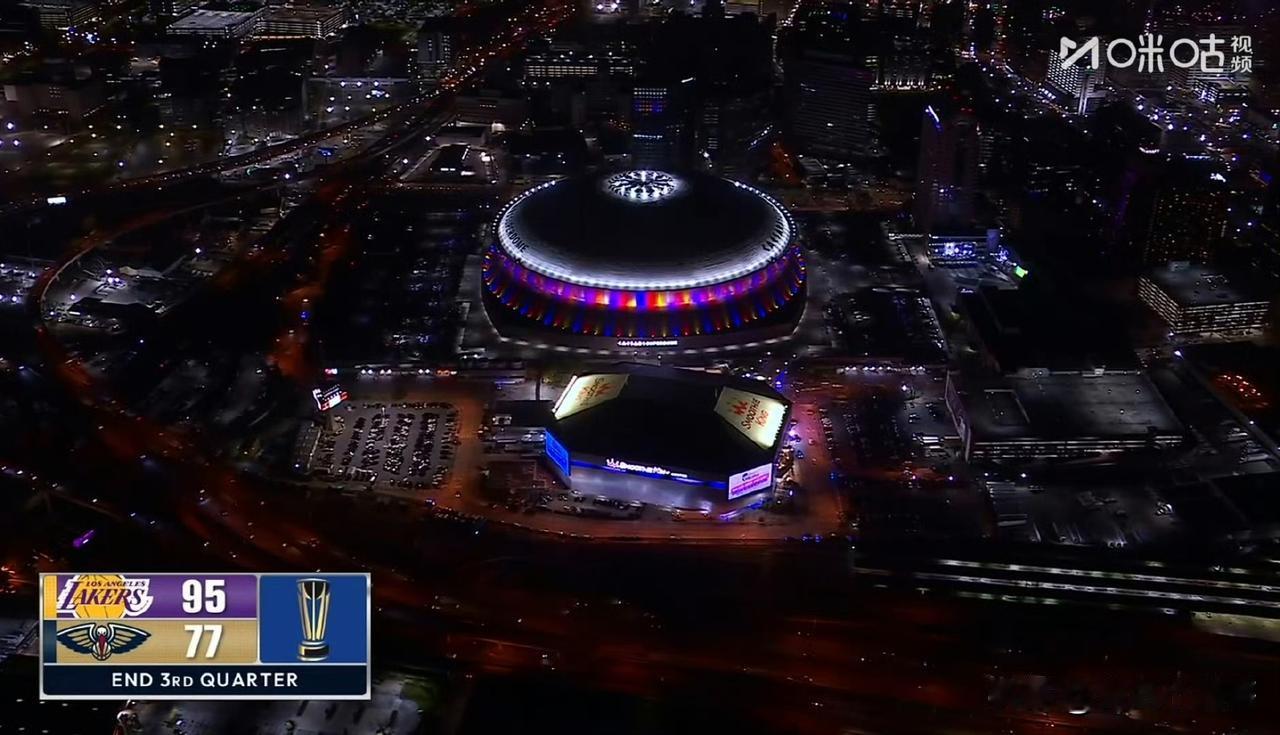 熟悉的剧情！！！湖人被鹈鹕打停了！湖人今天客场战鹈鹕，在第三节结束的时候湖人
