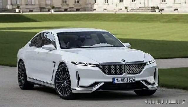 全新一代宝马7系曝光，全新外观设计，搭载4.4TV8混合动力系统