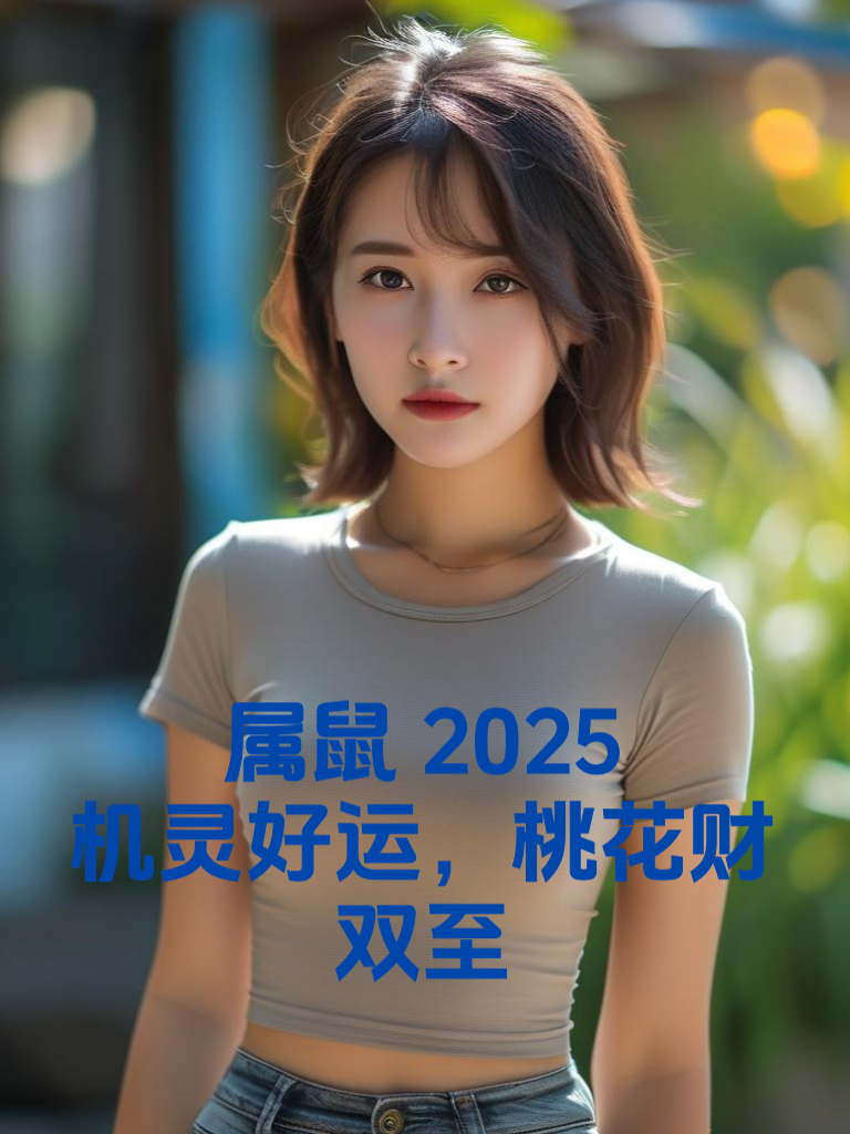 属鼠2025：机灵好运，桃花财双至