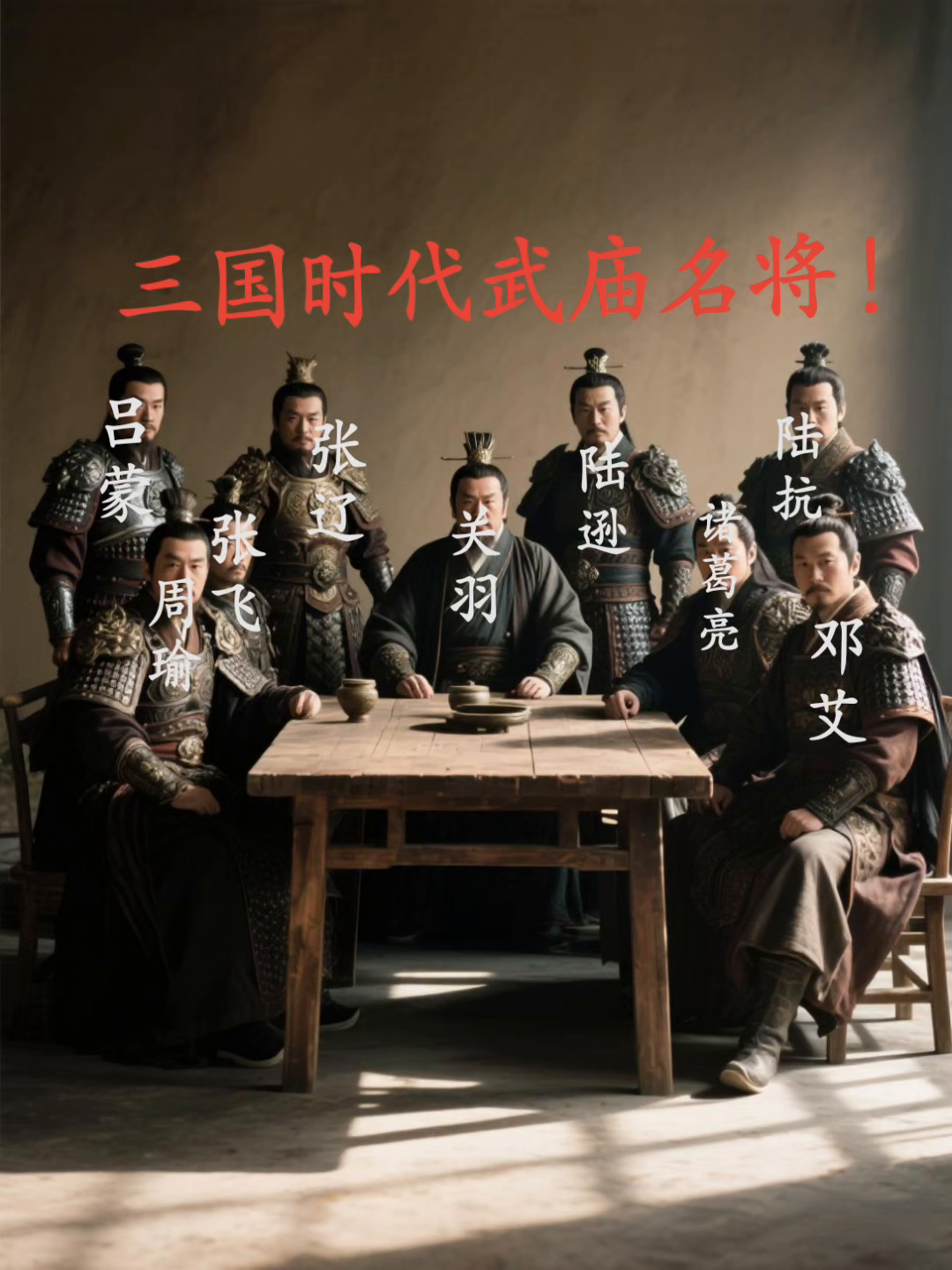 三国时代的武庙名将，谁最强？