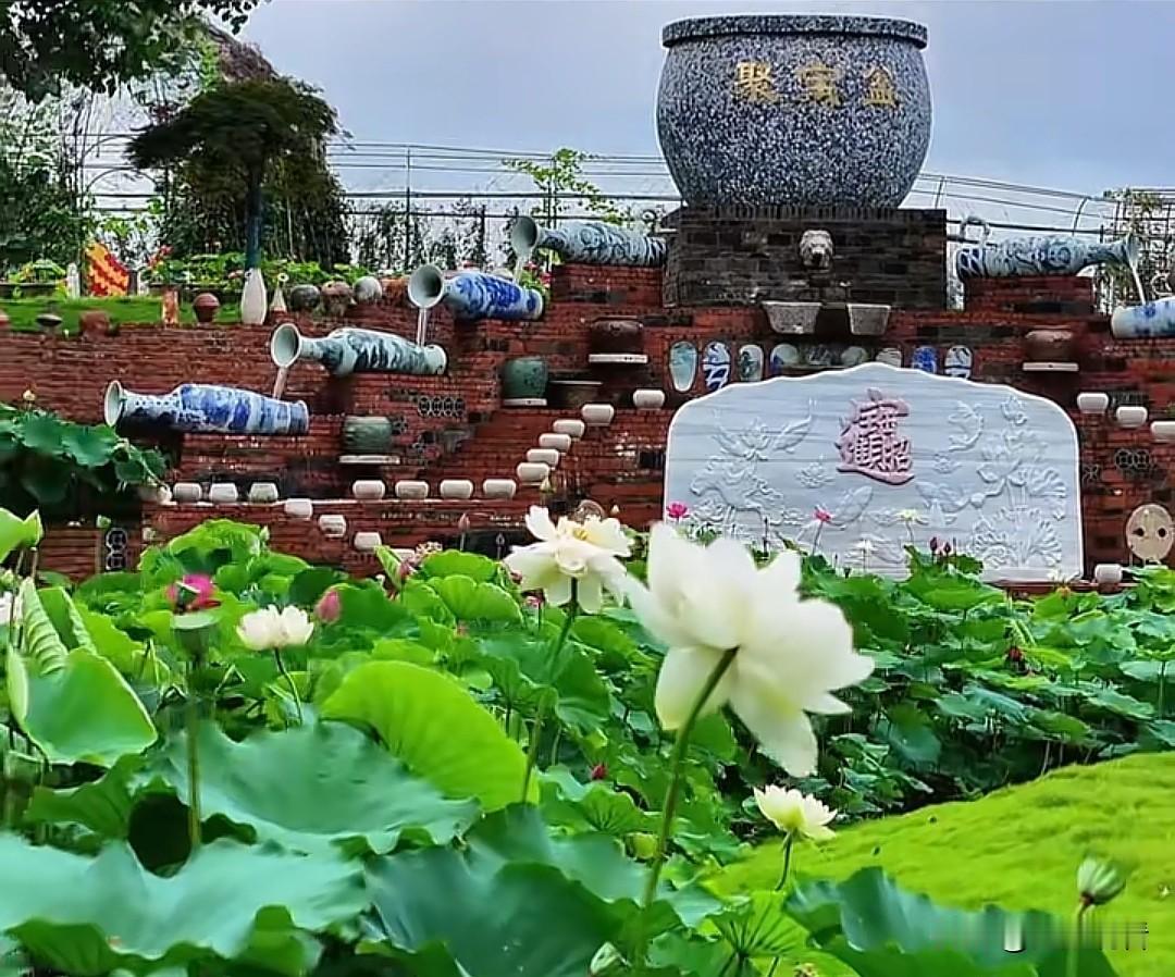 盛夏的浪漫被扬州仪征的瑞园承包了！一踏进园子直接闯进仙气满满的江南秘境，荷塘薄雾
