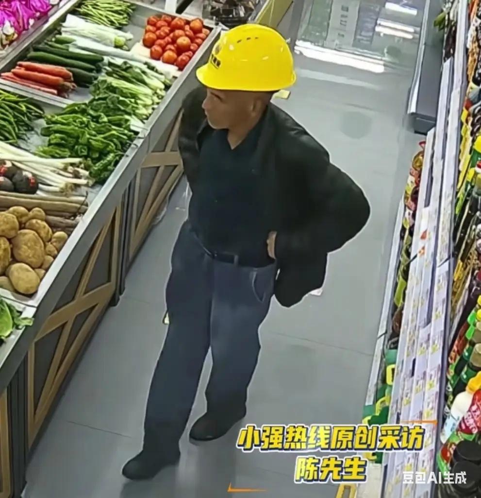 重庆一农民工大哥，到超市转了一圈后，什么也没买就走了，谁知，第二天，超市老板却跑