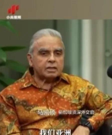 新加坡印度裔专家马凯硕说，“亚洲国家在西方围堵中国时的沉默，这不是中立，这是在给