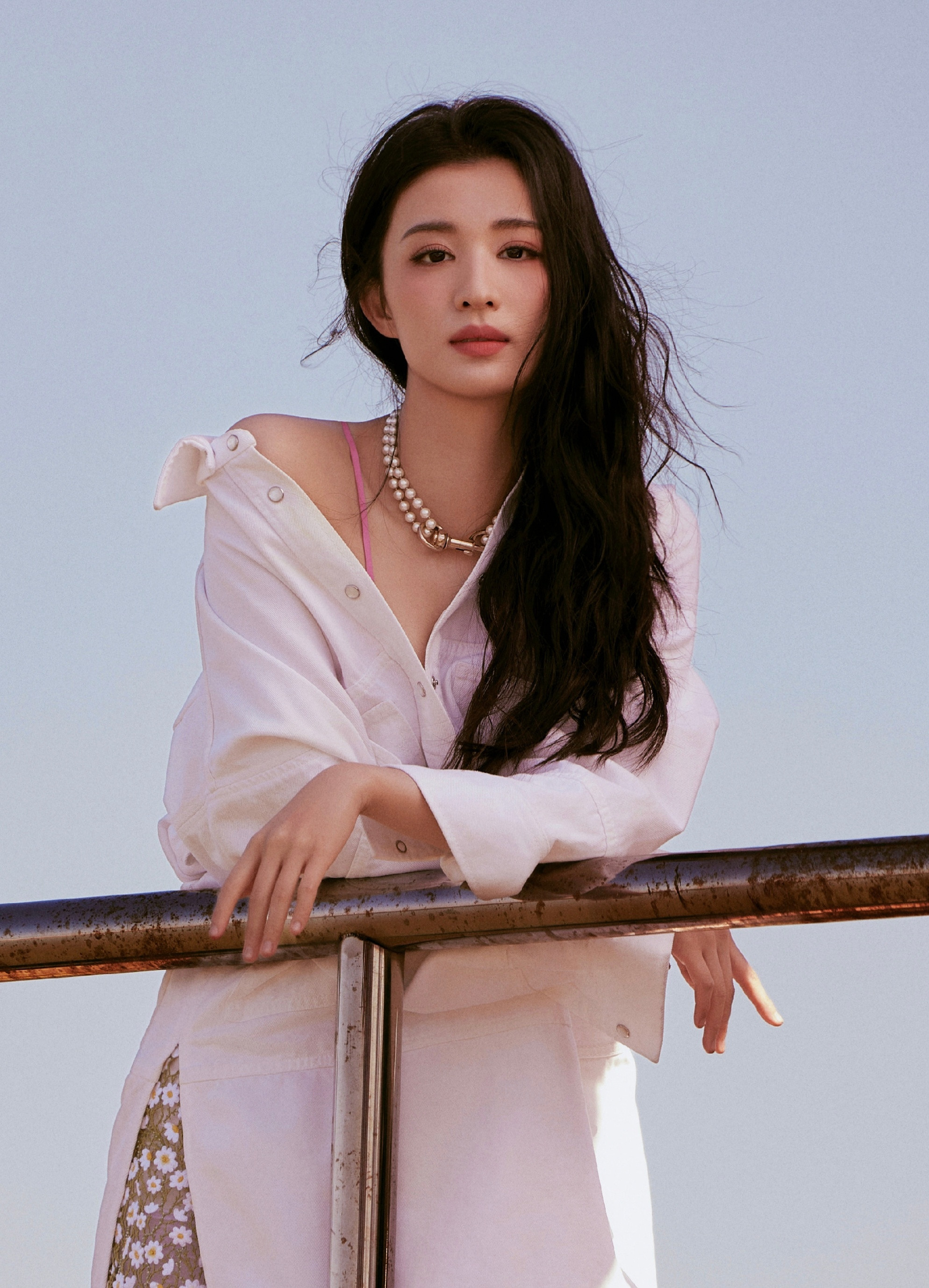 王楚然蕾丝吊带好美好性感​​​