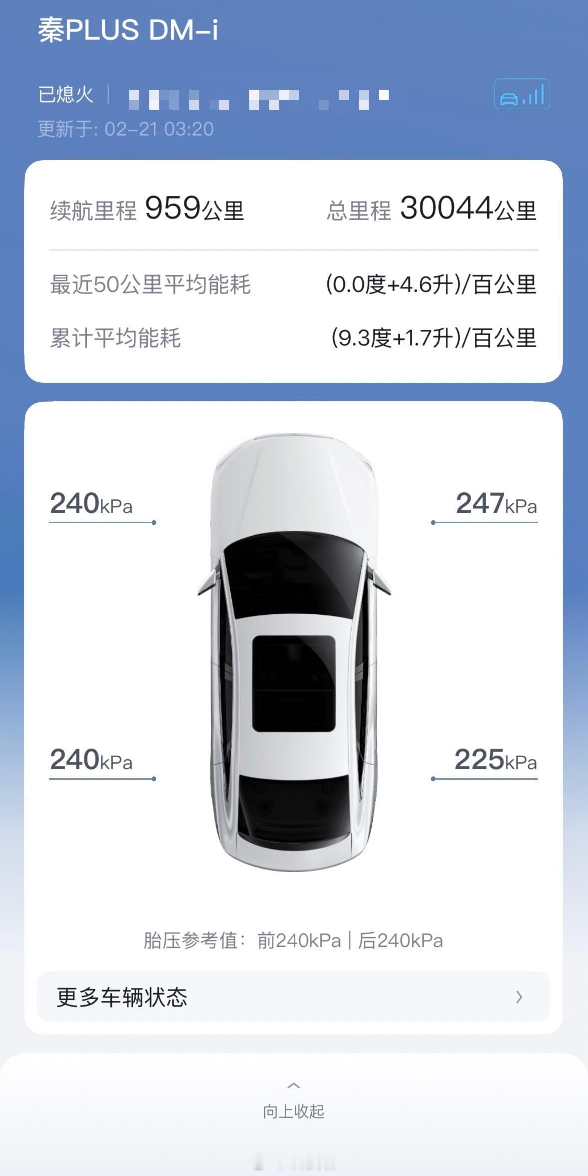 买了快3年半了，我家的比亚迪秦终于突破3万公里了，最近50公里平均能耗4.6L，