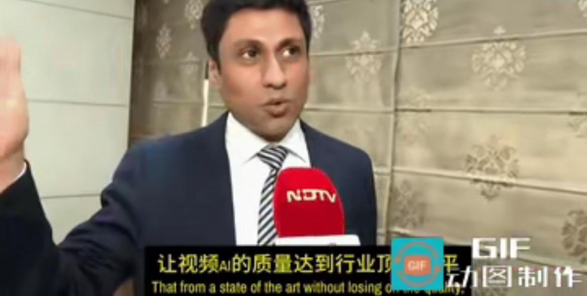 印度班加罗尔初创公司AvataarAICEO接受印度媒体采访，谈及他们公司的