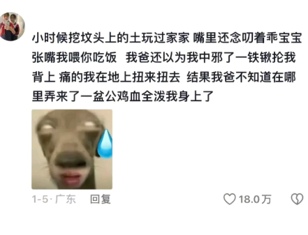 小时候的离谱行为