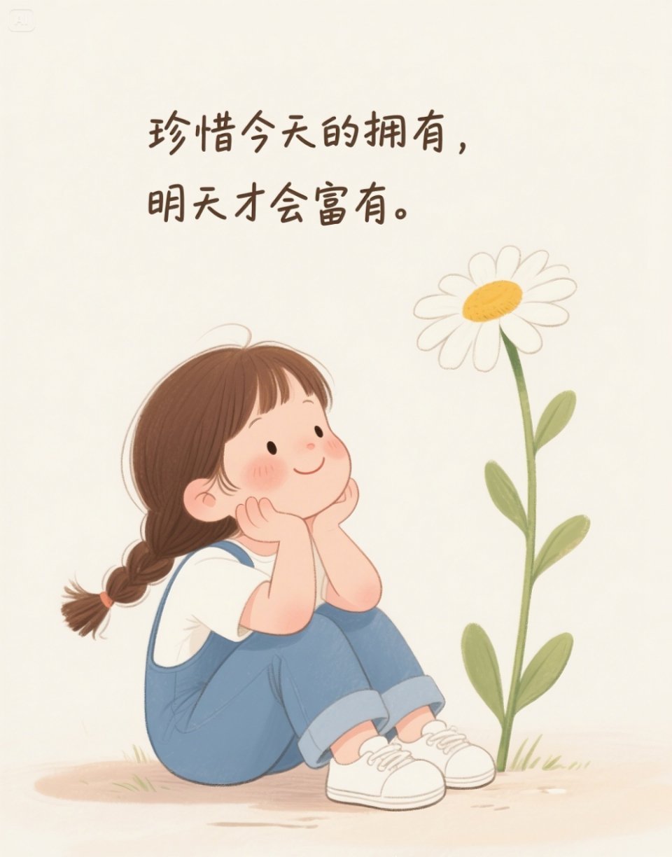 别急，在变好，余生很长，不必慌张，时间和我都在往前走。​​​