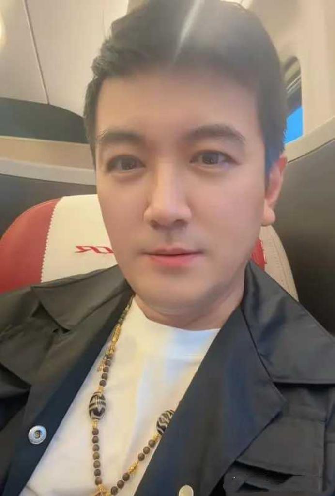 杨子携子回保定过中秋，安迪瘦身变帅气中秋将至，杨子现身上海前妻黄圣依娘家，
