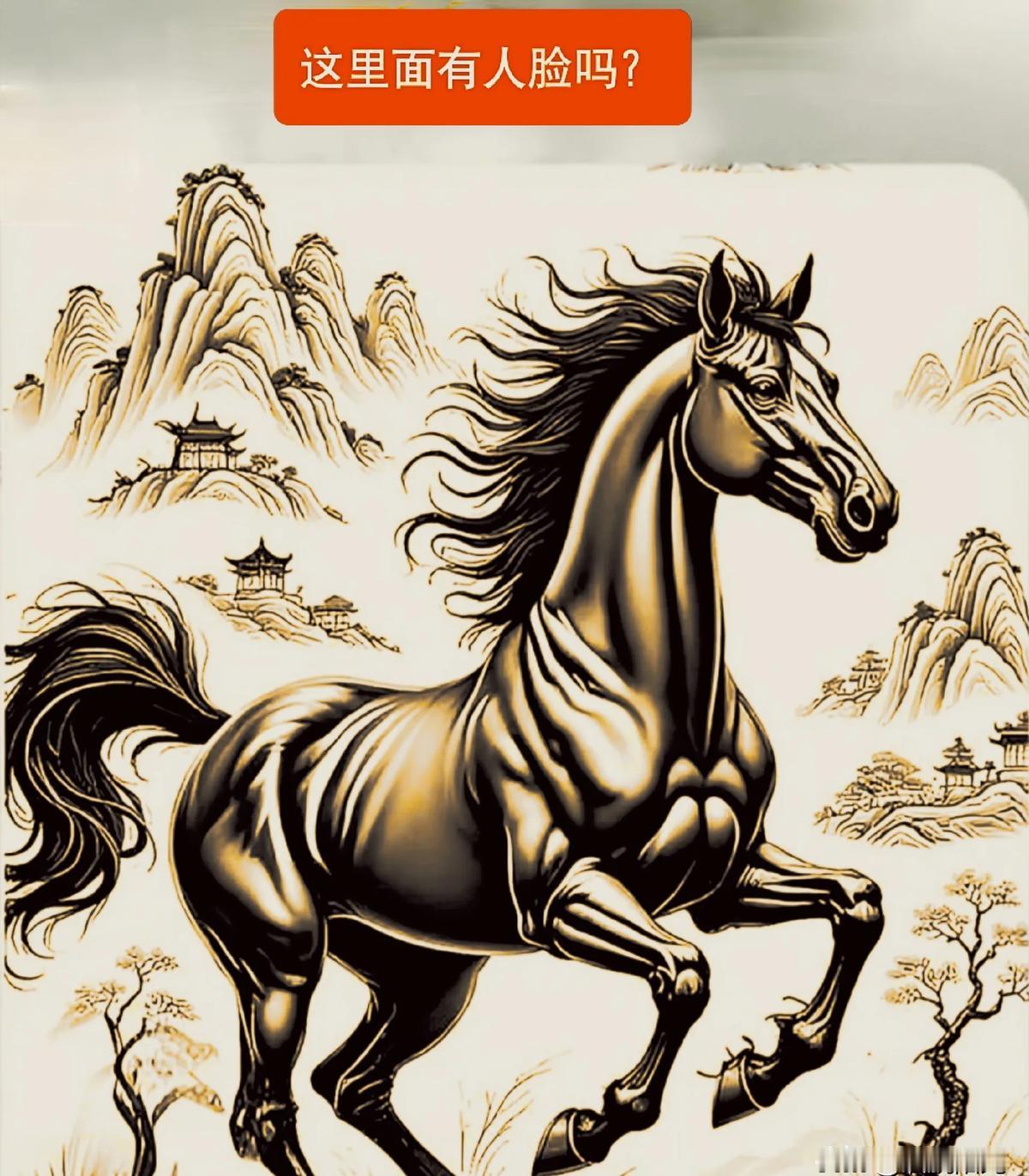 99的人找不出的脸全网求疯，图里到底藏了谁。五分钟不眨眼，屏幕都快怼脸。