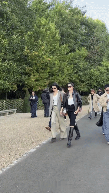 Celine的公关要抢了王安宇和孙千的风头了！这也太美太有范儿了吧，墨镜一戴，比