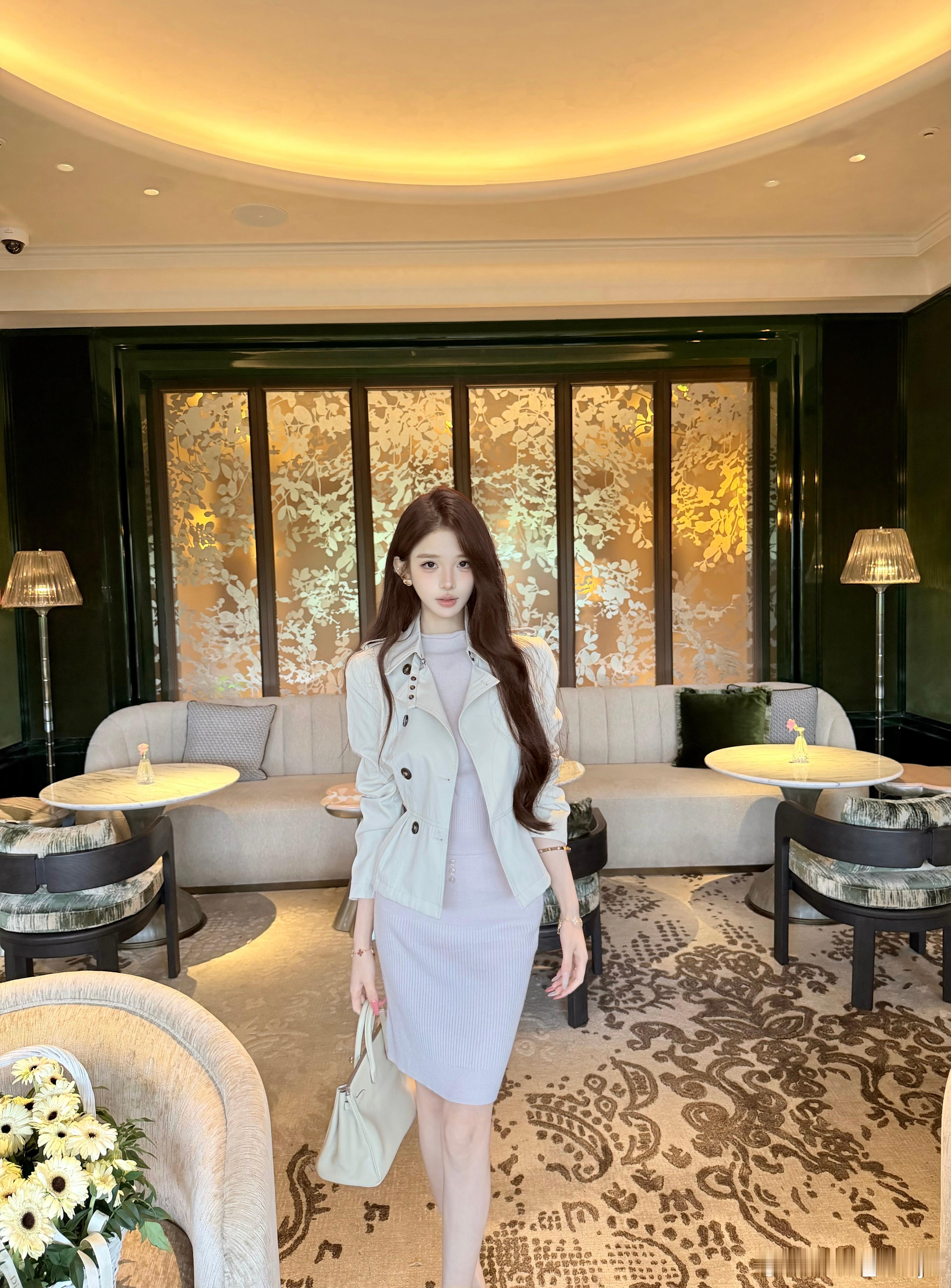 我会拿韩语跟她说欧尼정신차리～🐰🐰今日穿搭(ootd)生活手记