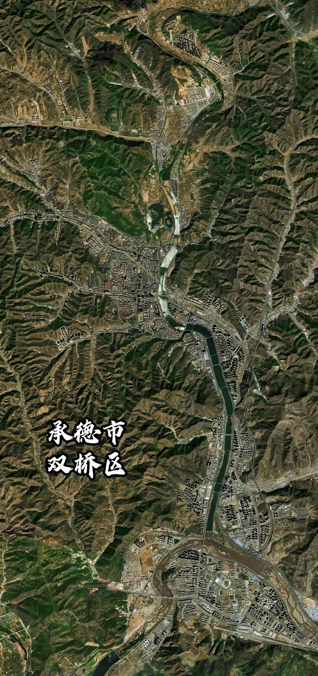 河北省承德市高清卫星图