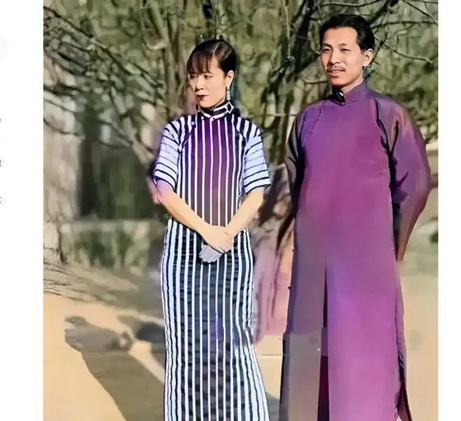 张学良和原配妻子于凤至年轻时真实合照，这是货真价实的本人，不是某演员演的，张学良