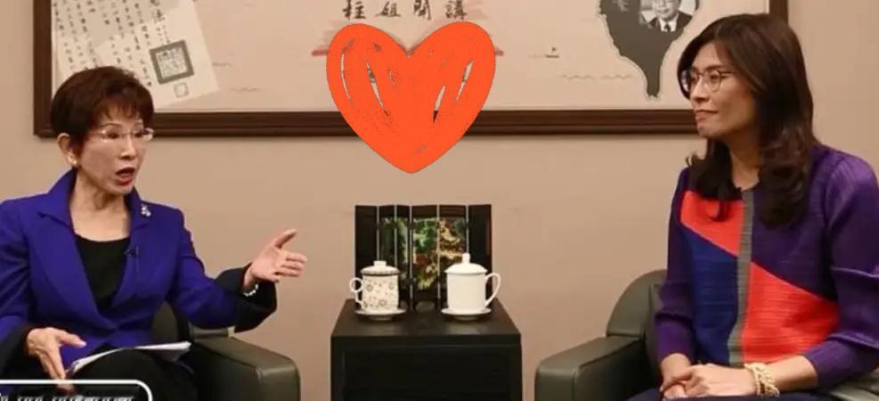 洪秀柱见郑丽文！刚说不选边，这会面藏着啥门道？国民党主席选举正热，前主席