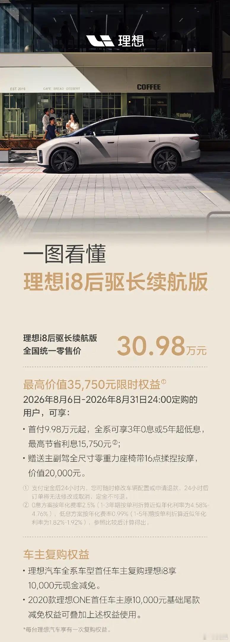 今天的理想i8，和之前极氪9X五座版也都是悄悄上市了，挺好的，大家都减负。说回理