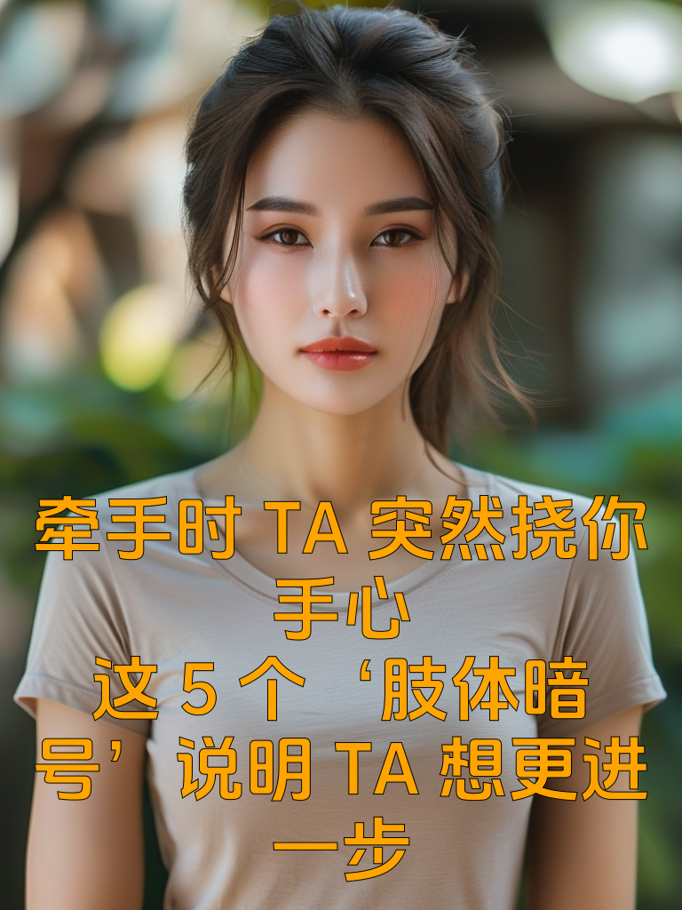 牵手时TA突然挠你手心？这5个‘肢体暗号’说明TA想更进一步