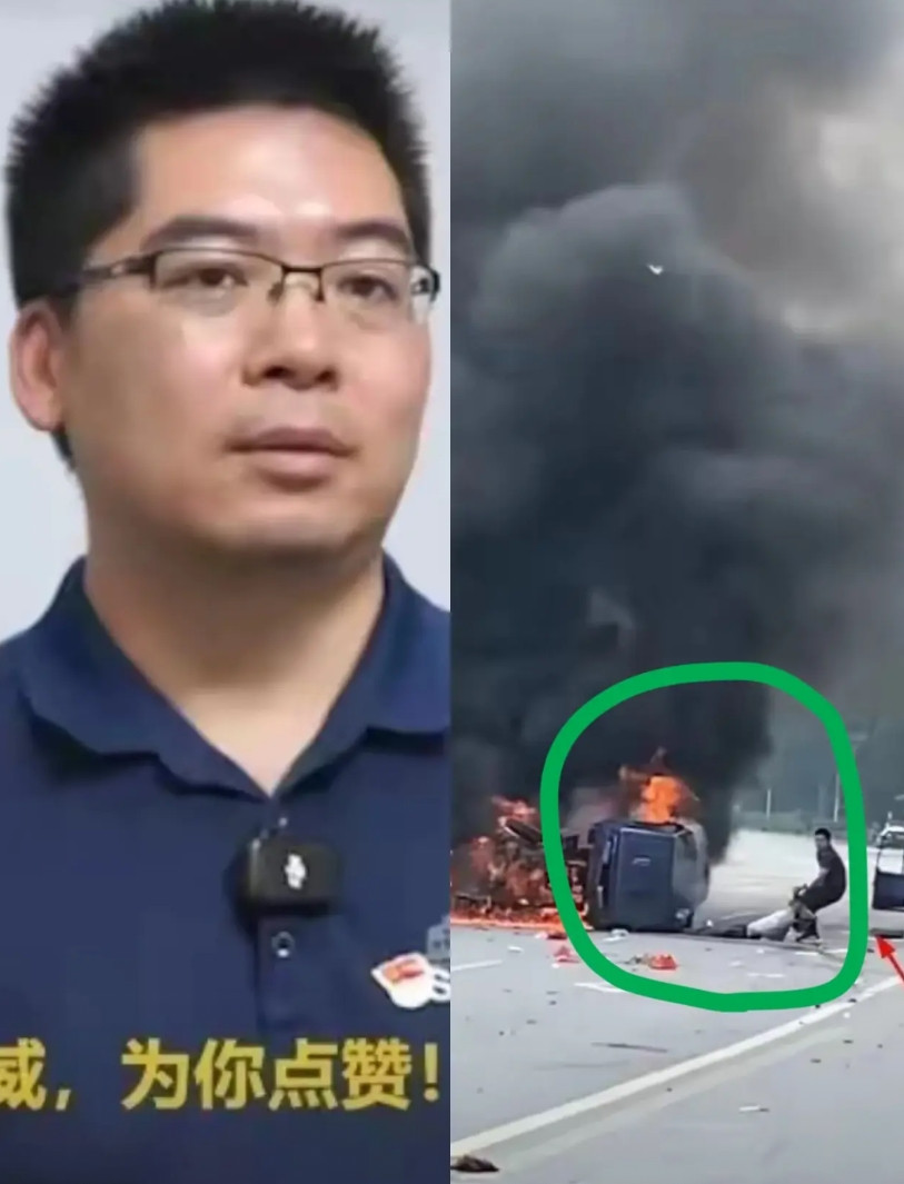 关于广东钟威救人事件，又挖到几个让我感动的细节：一、事故发生是在省道上，不是