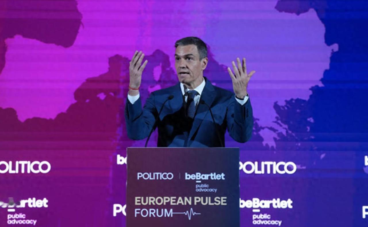 美国撂挑子不干了！西班牙首相喊话欧洲：该我们上了，当道德领袖！桑切斯将西班牙