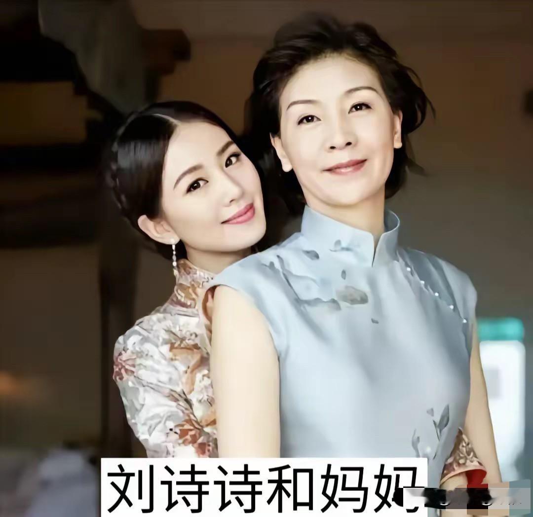 当明星和妈妈同框，气质神态藏着小惊喜刘诗诗、杨迪、谢娜、杜海涛在荧幕上各自发