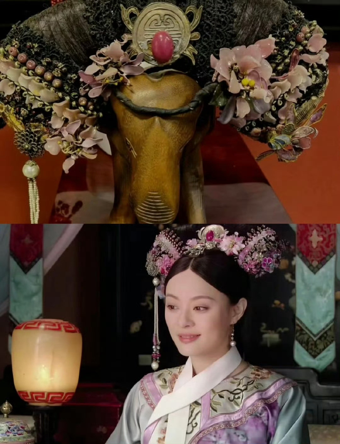 十几年过去，甄嬛那头饰都旧了​​​