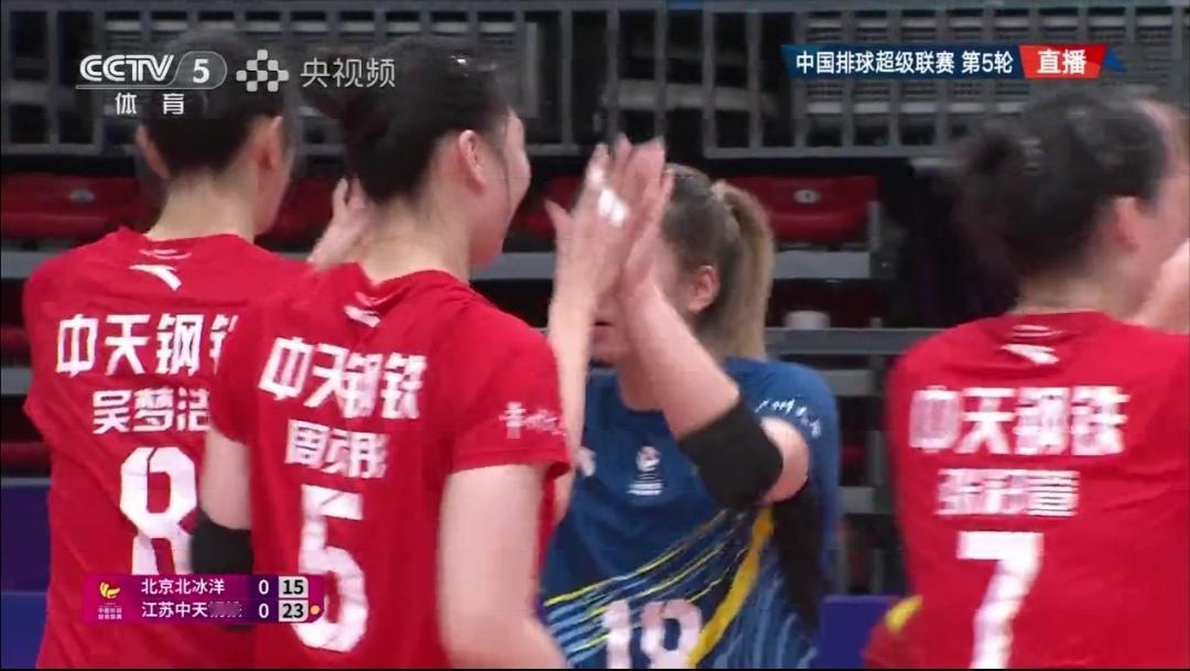 江苏女排3：1力克外教+仨外援的北京女排！江苏中天钢铁客场3：1（25-1