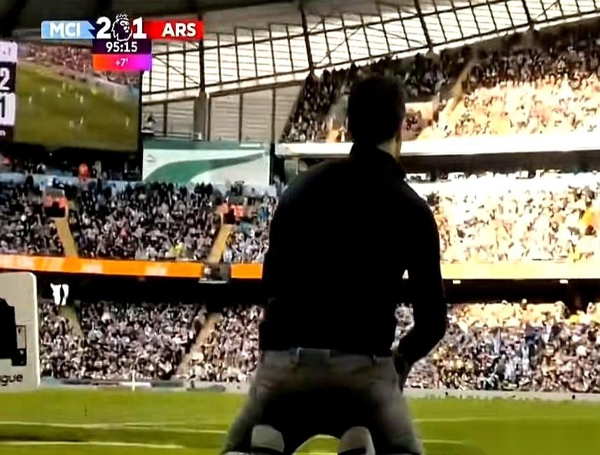 阿森纳主教练阿尔特塔在镜头前丢下一句话：“新赛季才刚开始，咱们走着瞧。”这话听