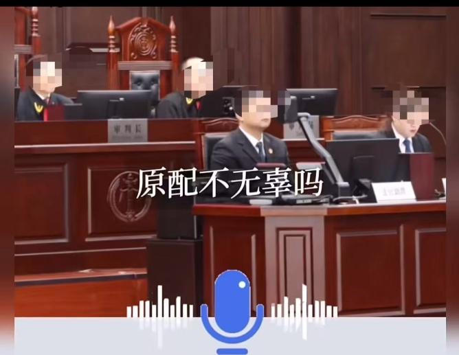 这个律师的一番质问，让法官哑口无言！律师：“都说私生子是无辜的，难道原配不无辜吗